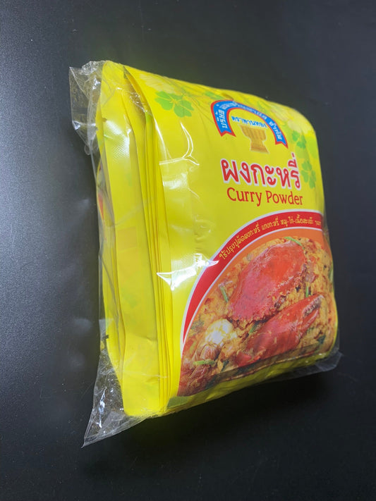 ผงกะหรี่ 25 ซอง ตราพานทอง curry powder - Niyomherb