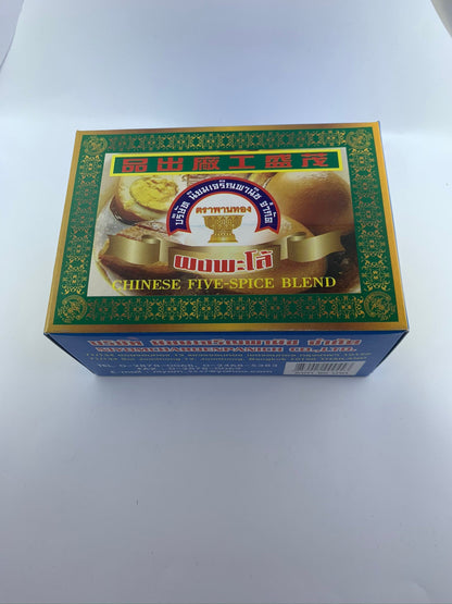 ผงพะโล้ บรรจุกล่อง 400 กรัม ตราพานทอง Chinese five - spice powder - Niyomherb